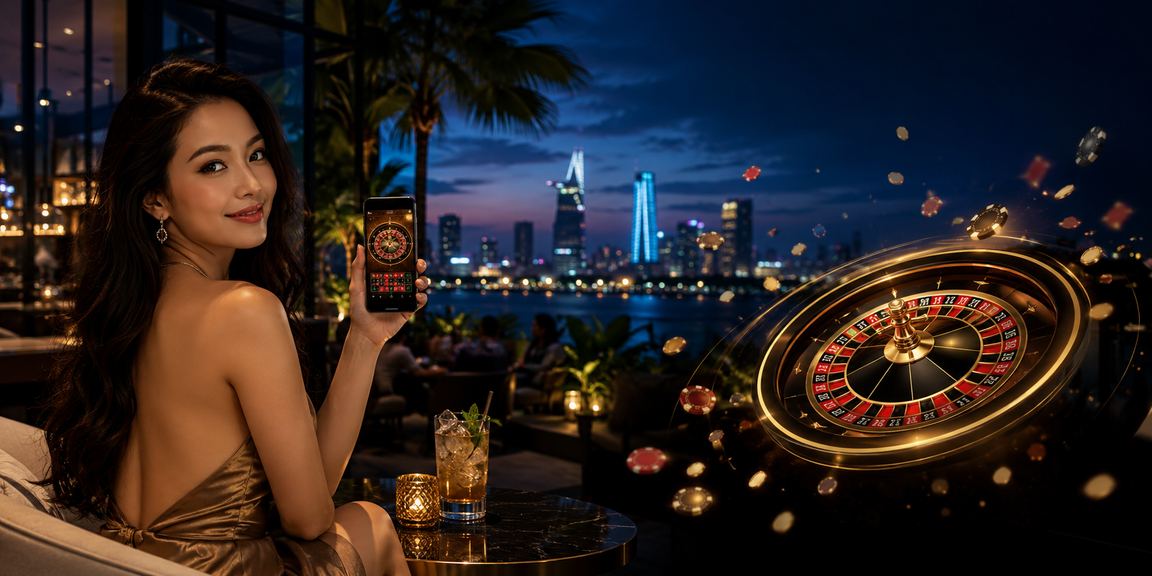 Người dùng tại TP. Hồ Chí Minh nhâm nhi cà phê và xem kết quả cá cược trực tuyến trên điện thoại