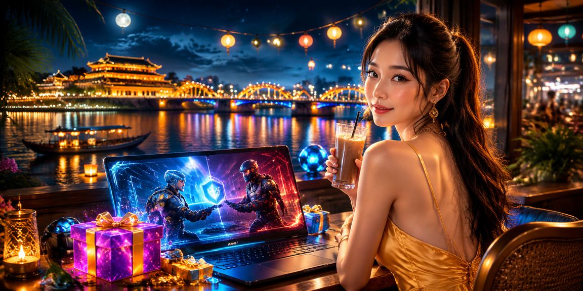 Nhóm bạn trẻ tại Huế cùng xem esports và đặt cược trực tuyến bên ly cà phê