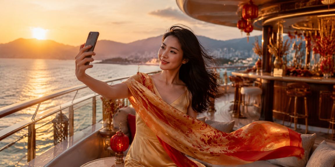 Người chơi trải nghiệm casino trực tuyến trên điện thoại tại bãi biển Nha Trang